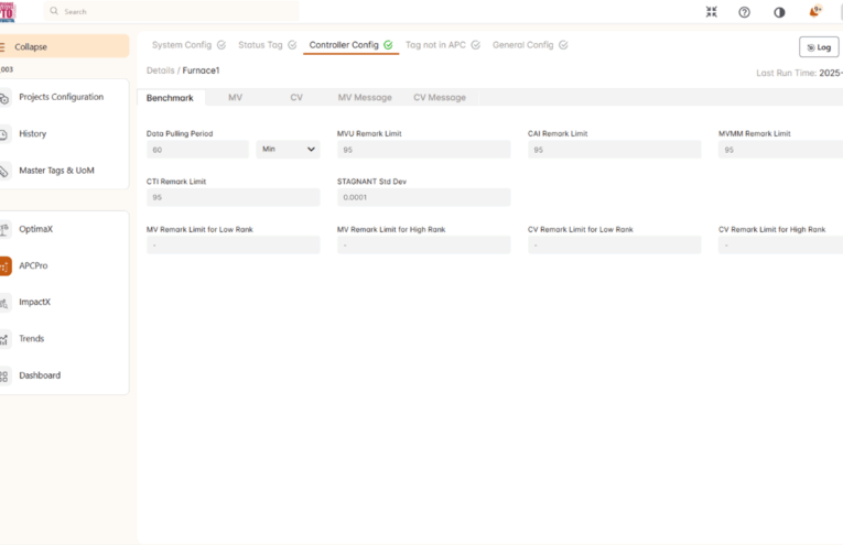 Controller configuration: